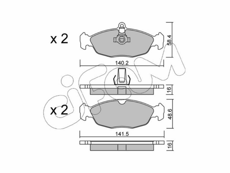 Cifam brake pads