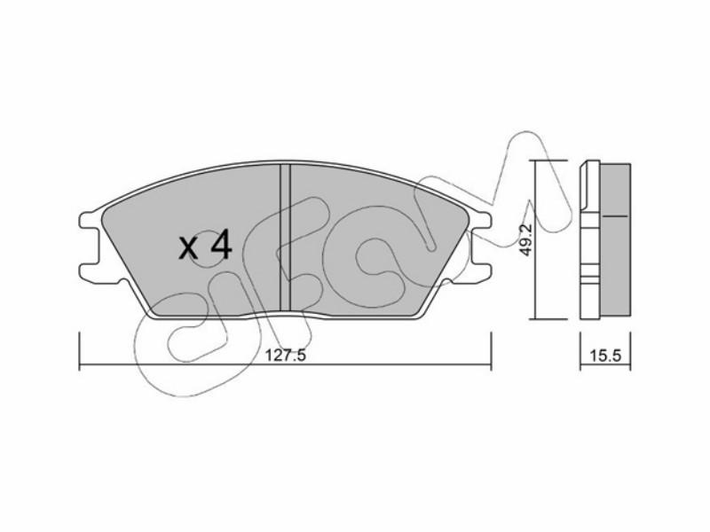 Cifam brake pads