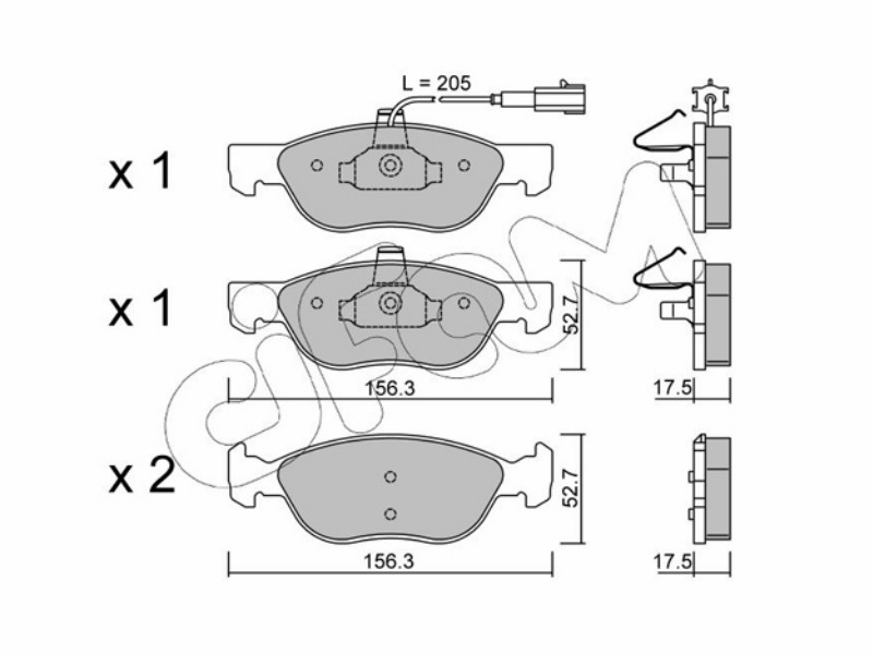 Brake pads