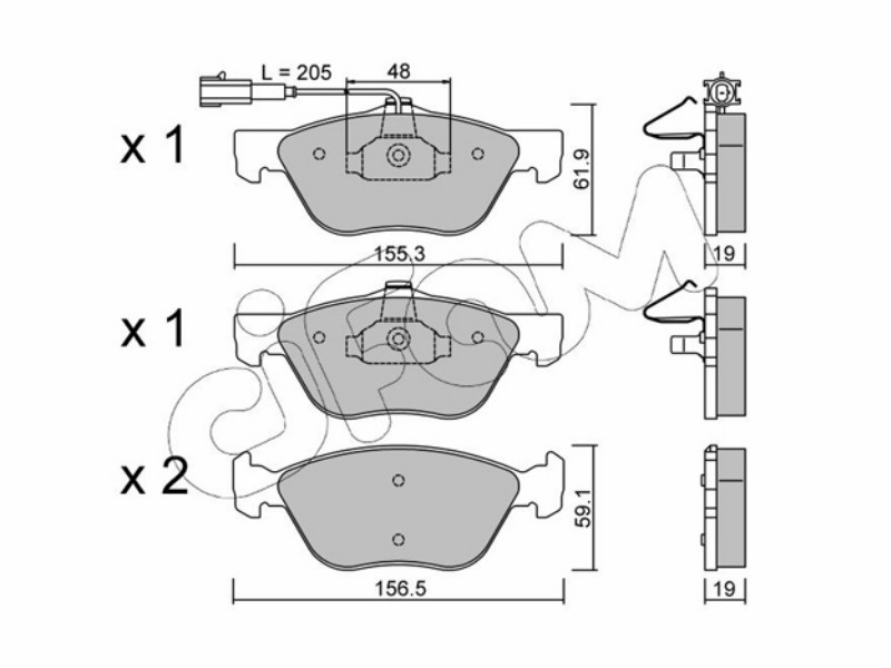 Brake pads