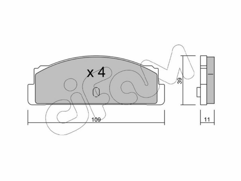 Cifam brake pads