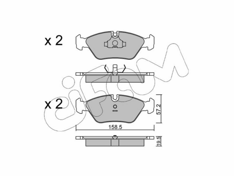 Cifam brake pads