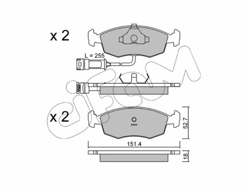 Cifam brake pads