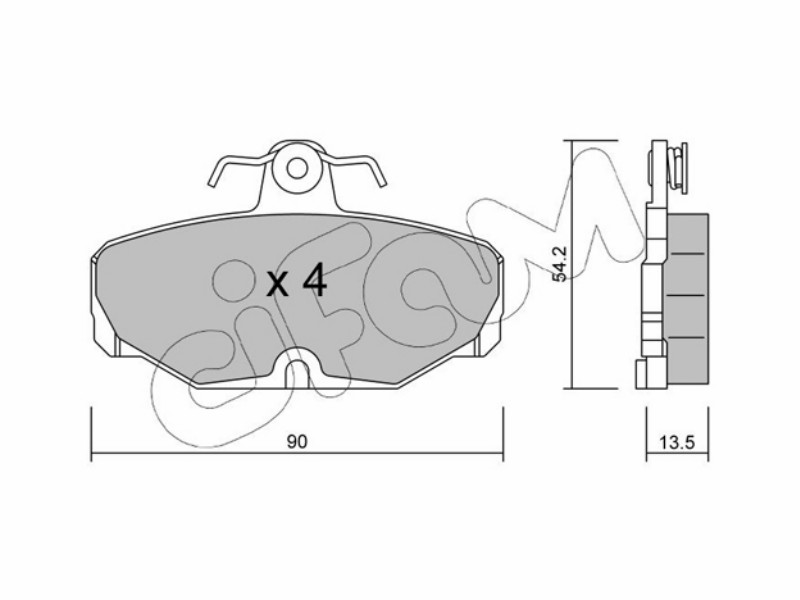 Cifam brake pads