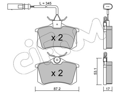 Brake pads