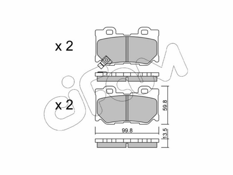 Cifam brake pads