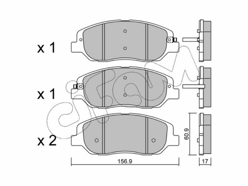 Cifam brake pads