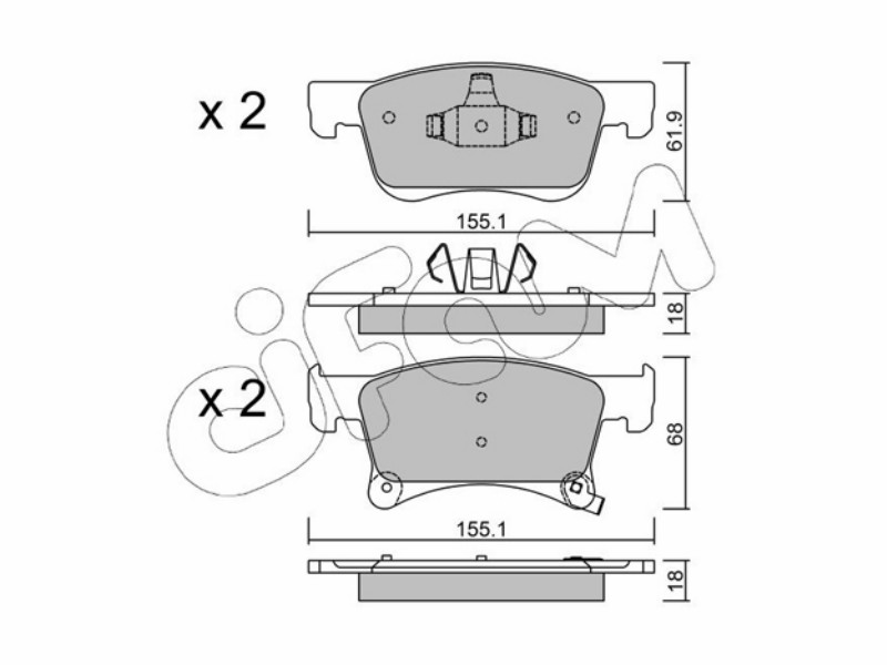 Brake pads