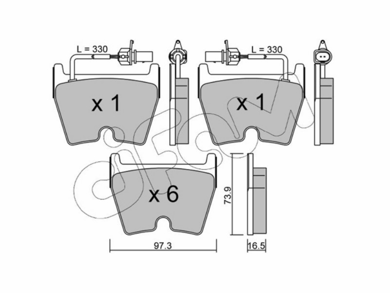 Brake pads