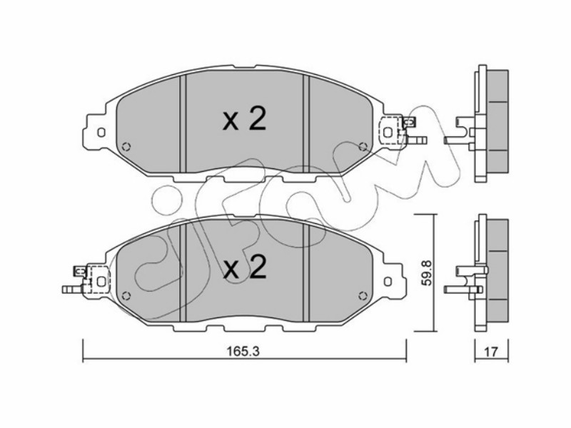 Cifam brake pads