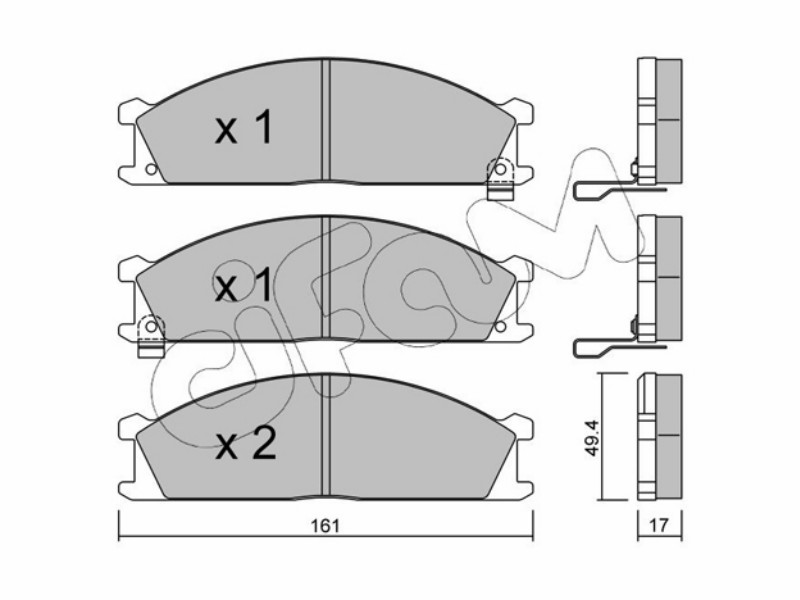 Brake pads