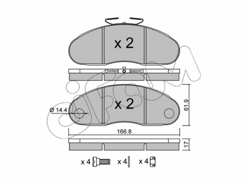 Cifam brake pads