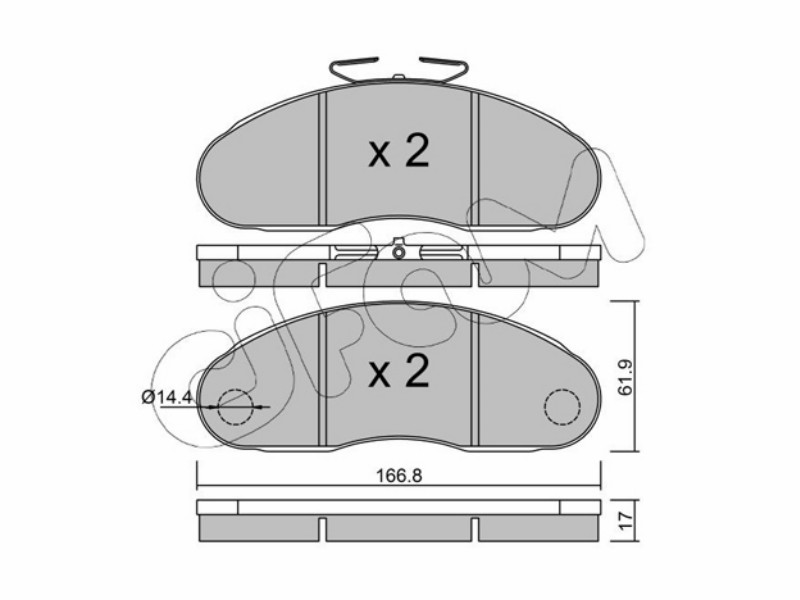 Brake pads