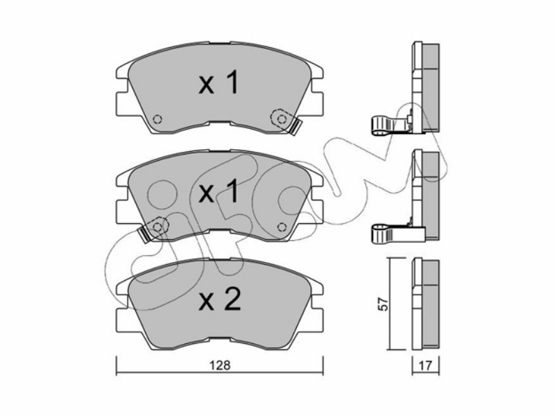 Cifam brake pads