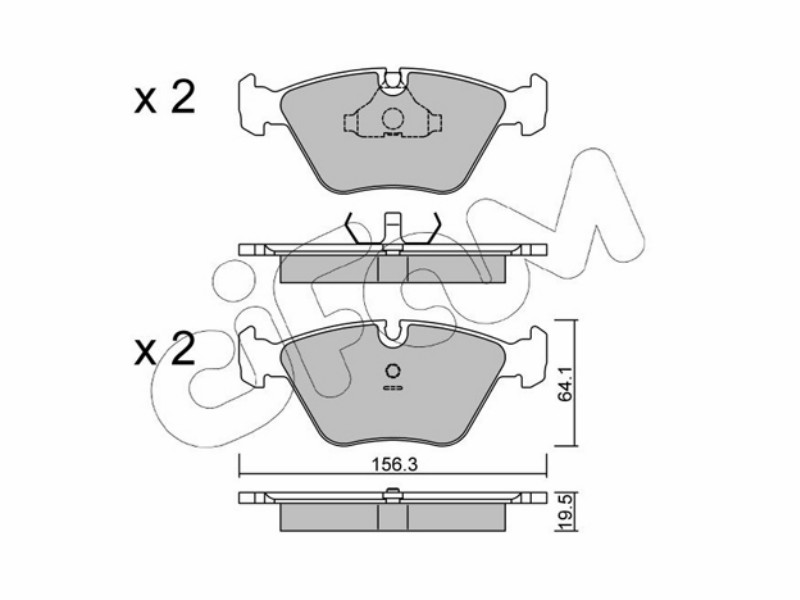 Cifam brake pads