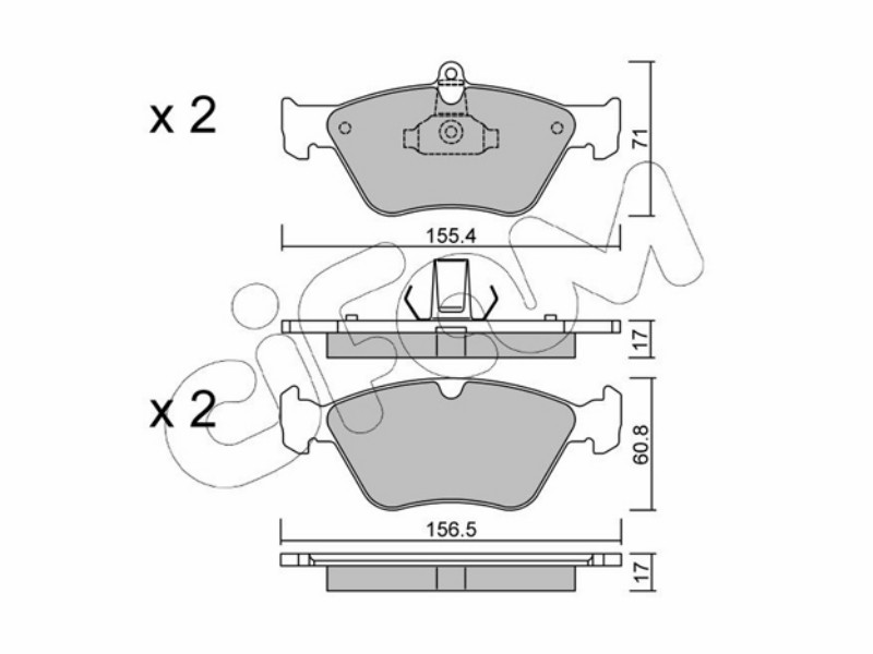 Cifam brake pads