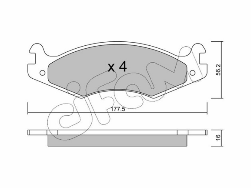 Cifam brake pads