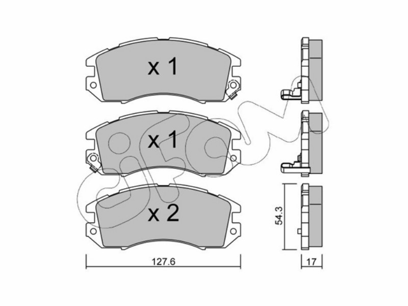 Cifam brake pads