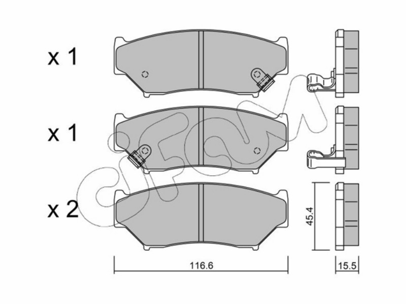 Brake pads