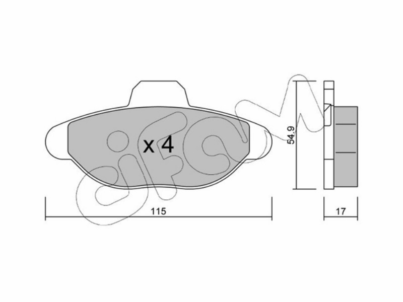 Brake pads