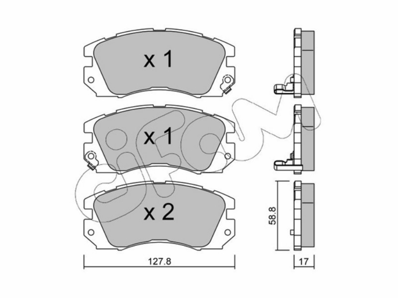 Cifam brake pads