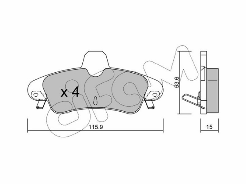 Brake pads