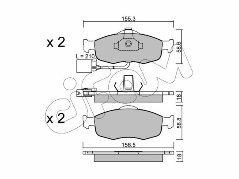 Cifam brake pads