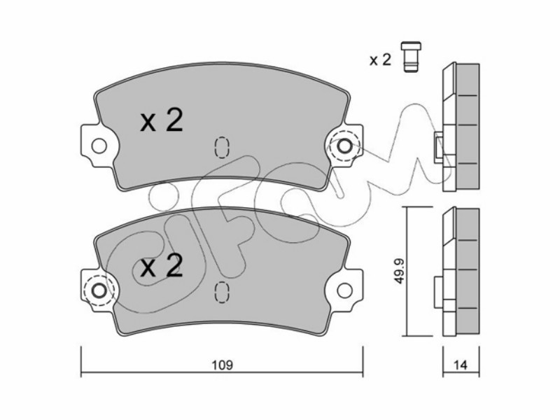 Cifam brake pads