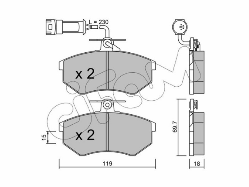 Brake pads