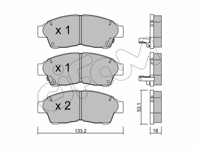 Cifam brake pads
