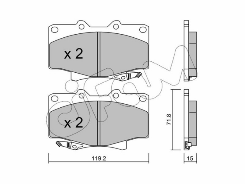 Cifam brake pads