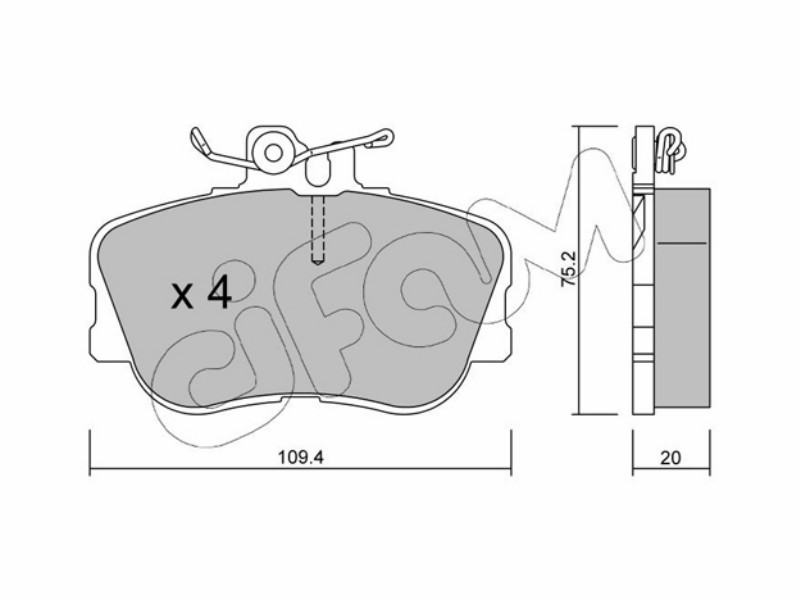 Brake pads