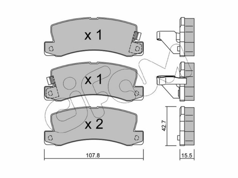 Cifam brake pads