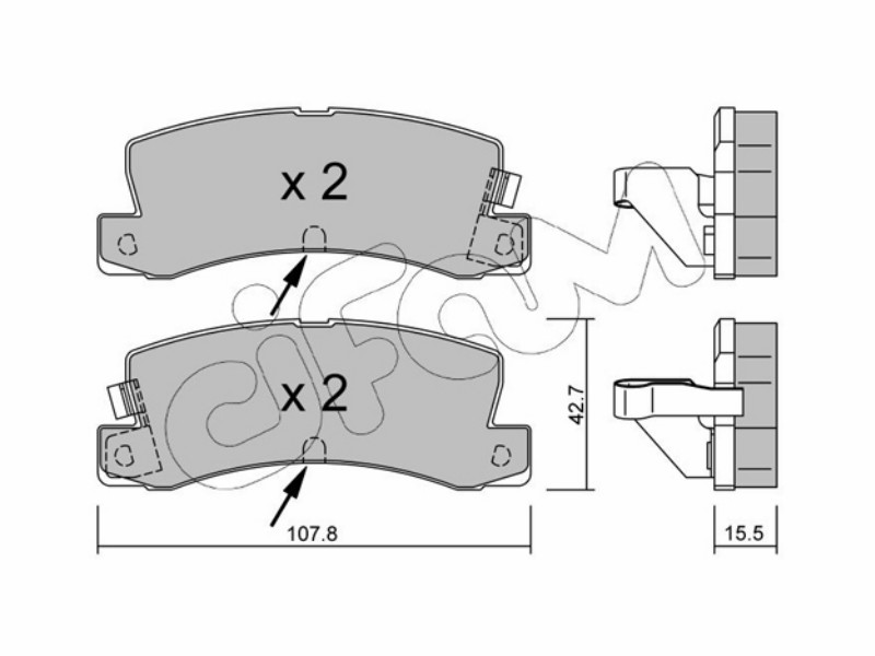 Cifam brake pads
