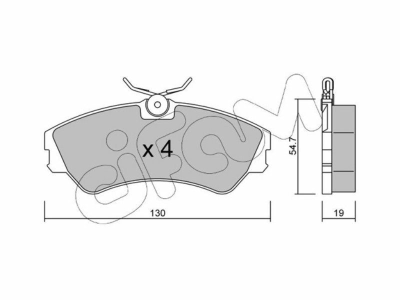 Cifam brake pads