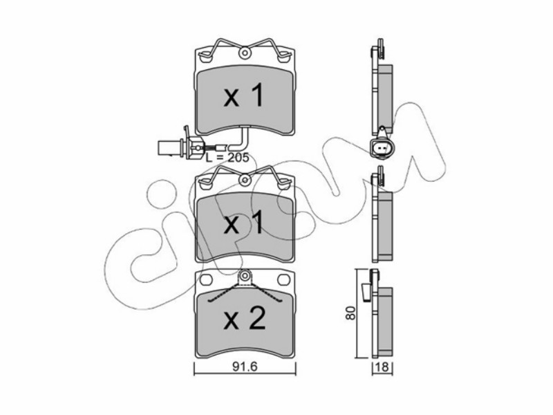 Brake pads