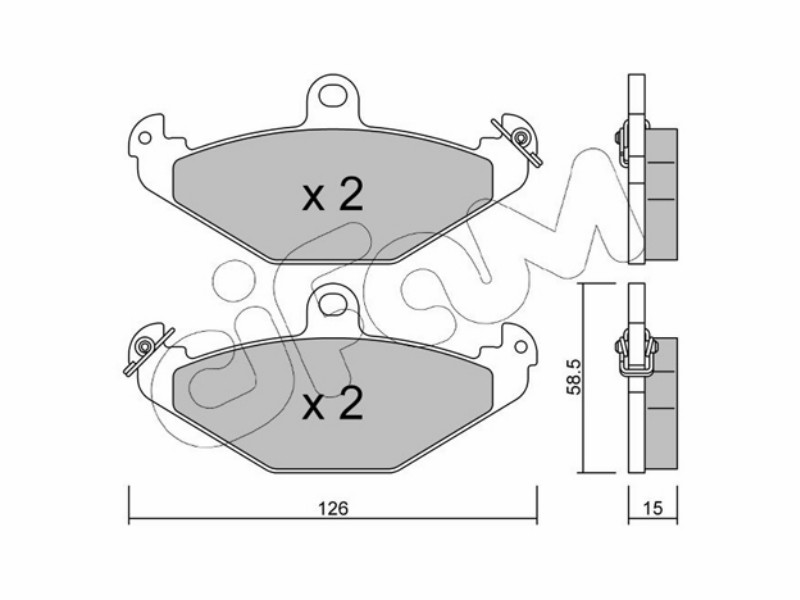 Cifam brake pads
