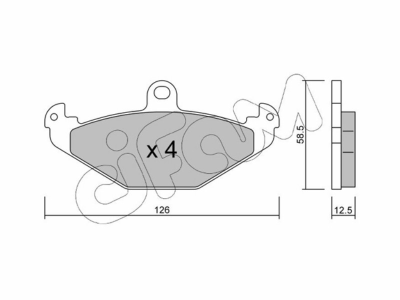 Cifam brake pads