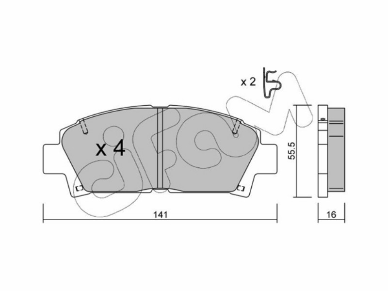 Brake pads