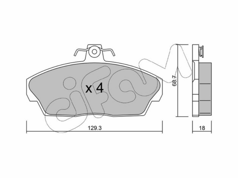 Brake pads