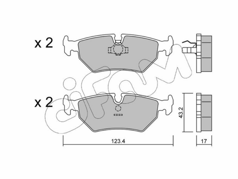 Cifam brake pads