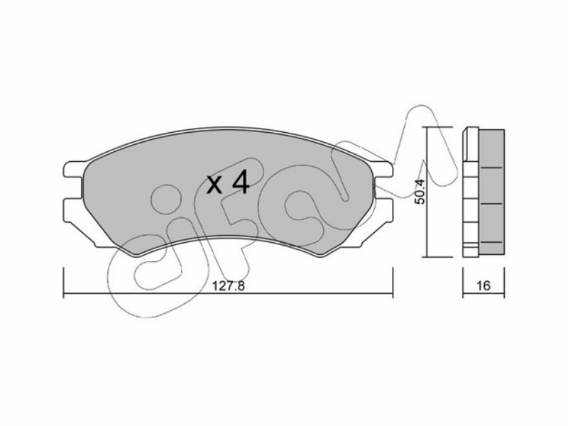 Cifam brake pads
