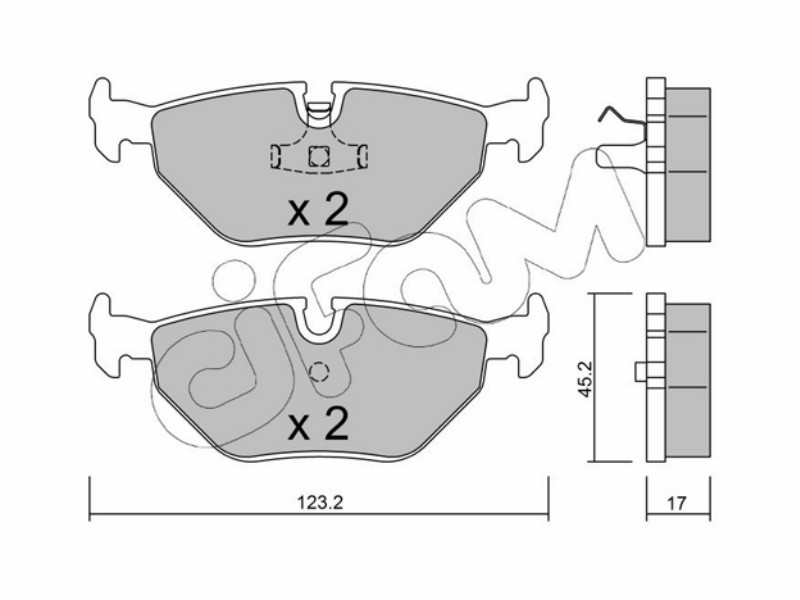 Cifam brake pads