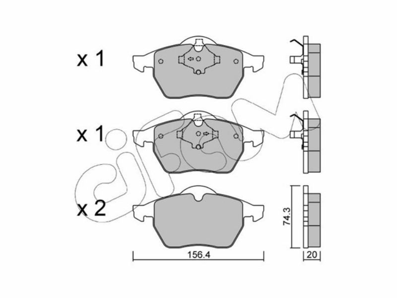 Cifam brake pads