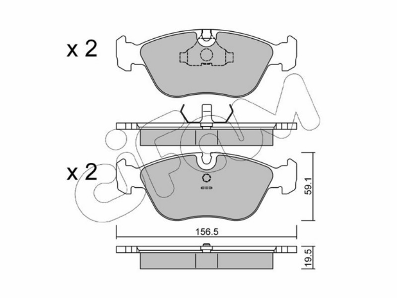 Cifam brake pads