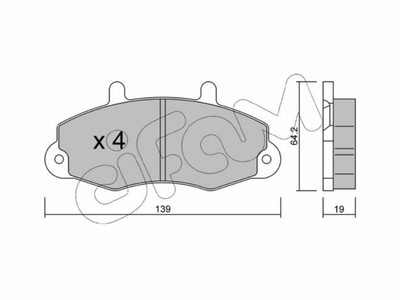 Cifam brake pads