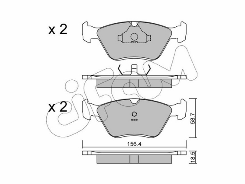 Cifam brake pads