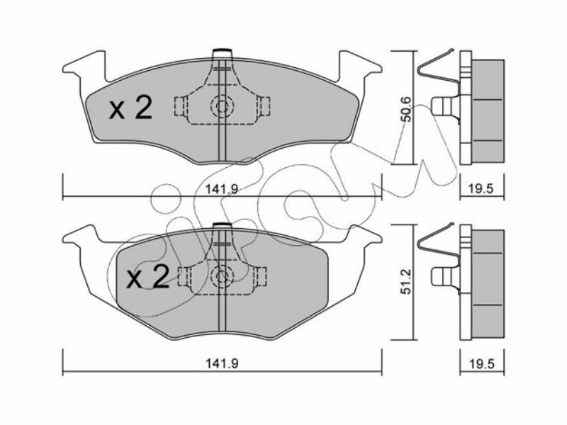 Brake pads