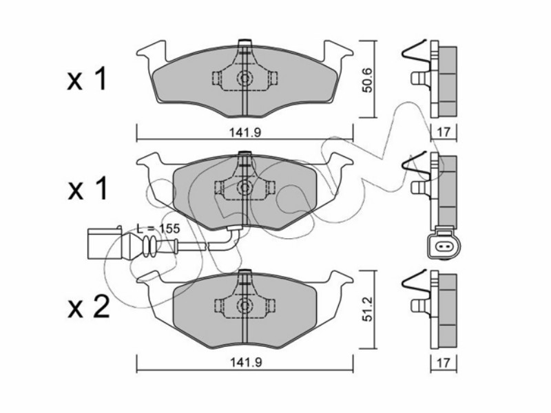 Brake pads