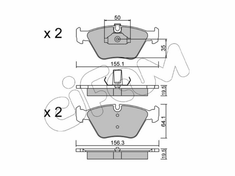 Cifam brake pads
